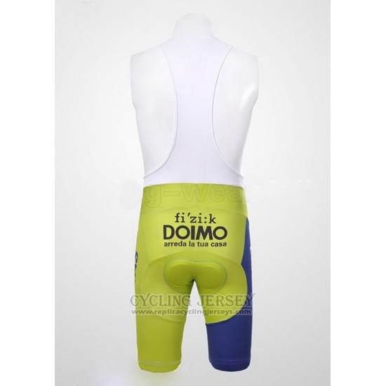 2012 Cycling Jersey Liquigas Cannondale White and Green Short Sleeve and Bib Short